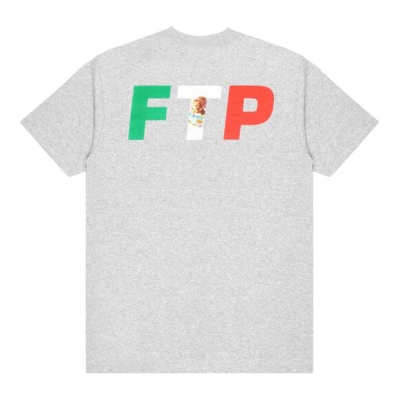 FTP Mexican Flag Logo Tee Gray - Picture 1 of 3